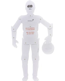 C3PO Papyrus Star Wars Halloween Greeting Card