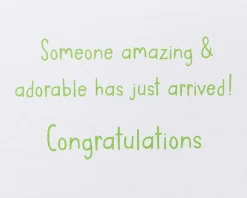 Critter Pull Along New Baby Greeting Card – Designed by House of Turnowsky