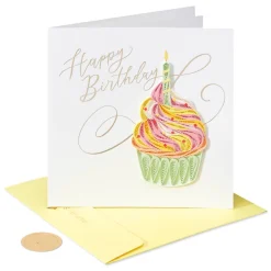 Cupcake Birthday Greeting Card