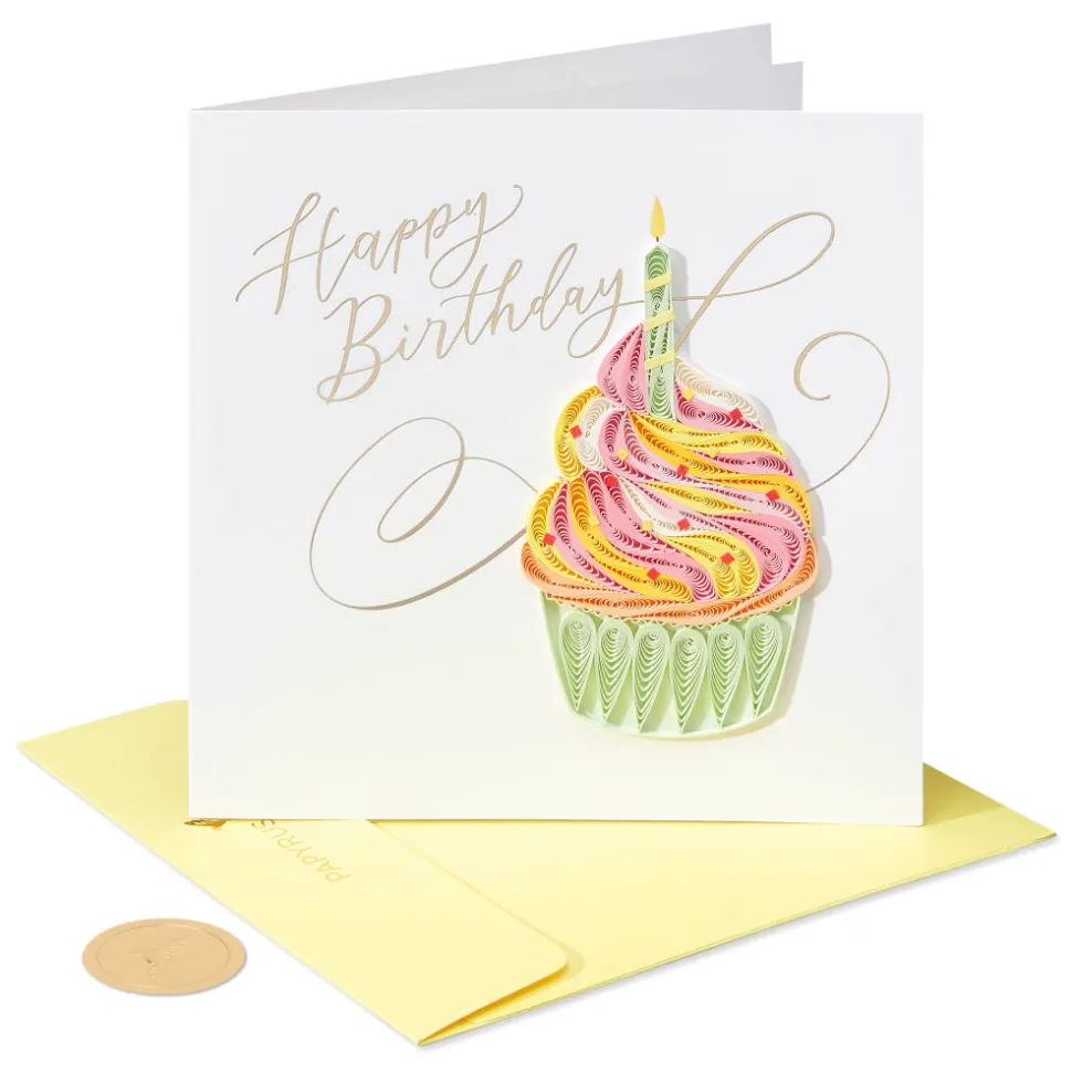 Cupcake Birthday Greeting Card