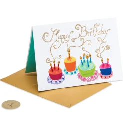 Cupcakes Birthday Greeting Card