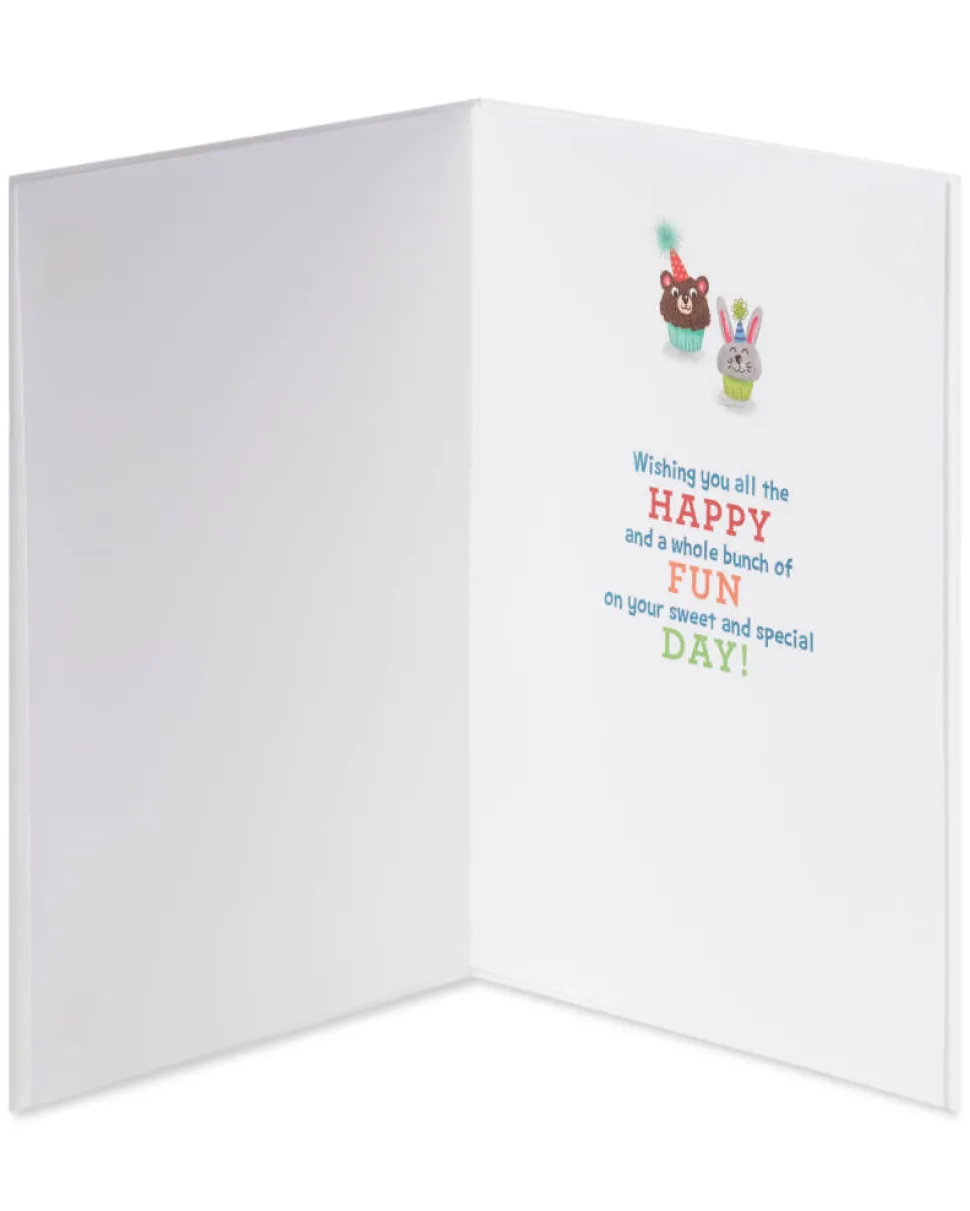 Cute Cakes Birthday Greeting Card