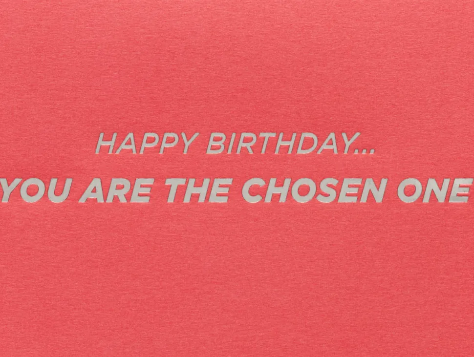 Darth Vader Star Wars Birthday Greeting Card