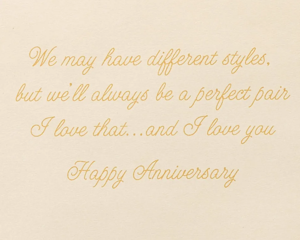 Different Styles Anniversary Greeting Card