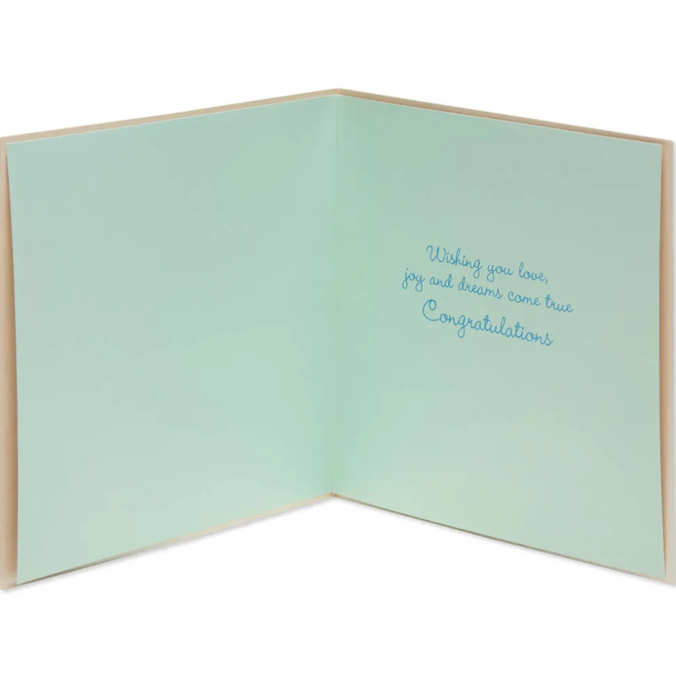 Dreams Come True Wedding Shower Greeting Card