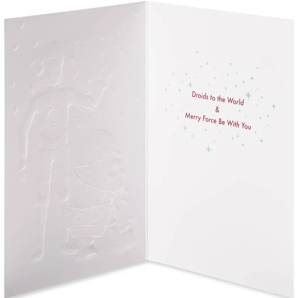 Droids to the World Star Wars Holiday Boxed Cards, 12-Count