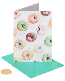 Eat Hole Foods Funny Birthday Greeting Card