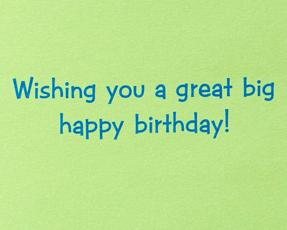 Elephant 2nd Birthday Greeting Card