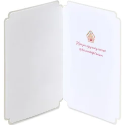 Enjoy Every Moment Hello Kitty Christmas Greeting Card