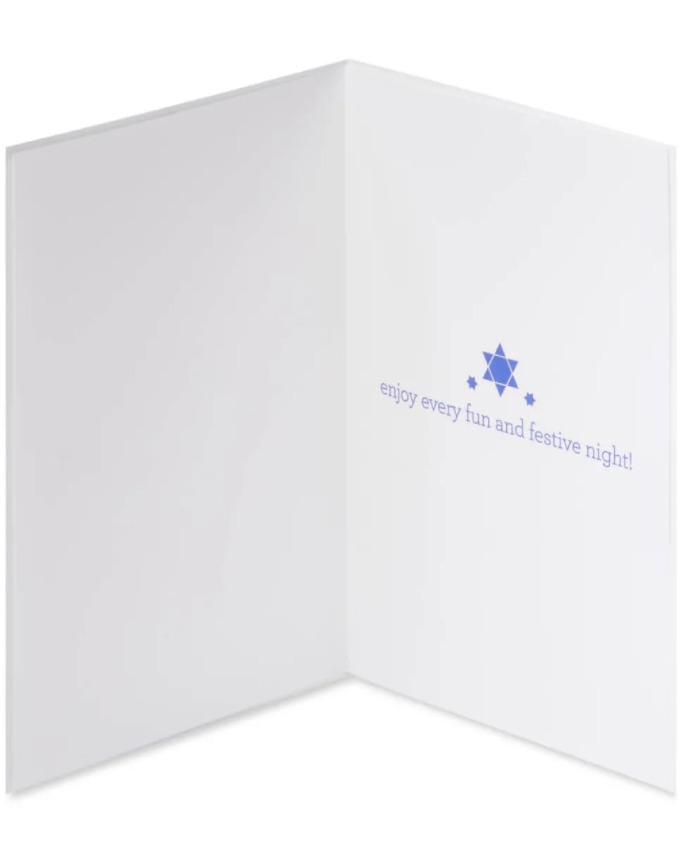 Every Fun and Festive Night Funny Hanukkah Greeting Card