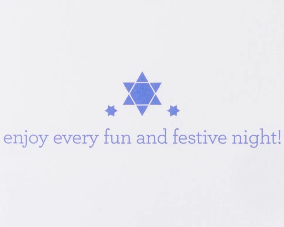 Every Fun and Festive Night Funny Hanukkah Greeting Card