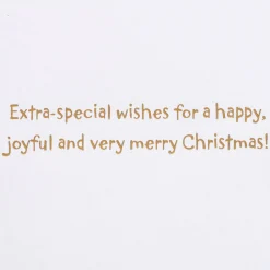 Extra-Special Wishes Disney Christmas Greeting Card