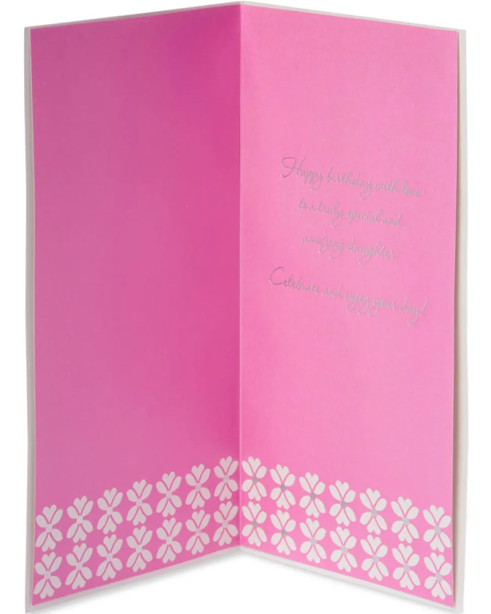Fabric Gifts Birthday Greeting Card