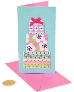 Fabric Gifts Birthday Greeting Card