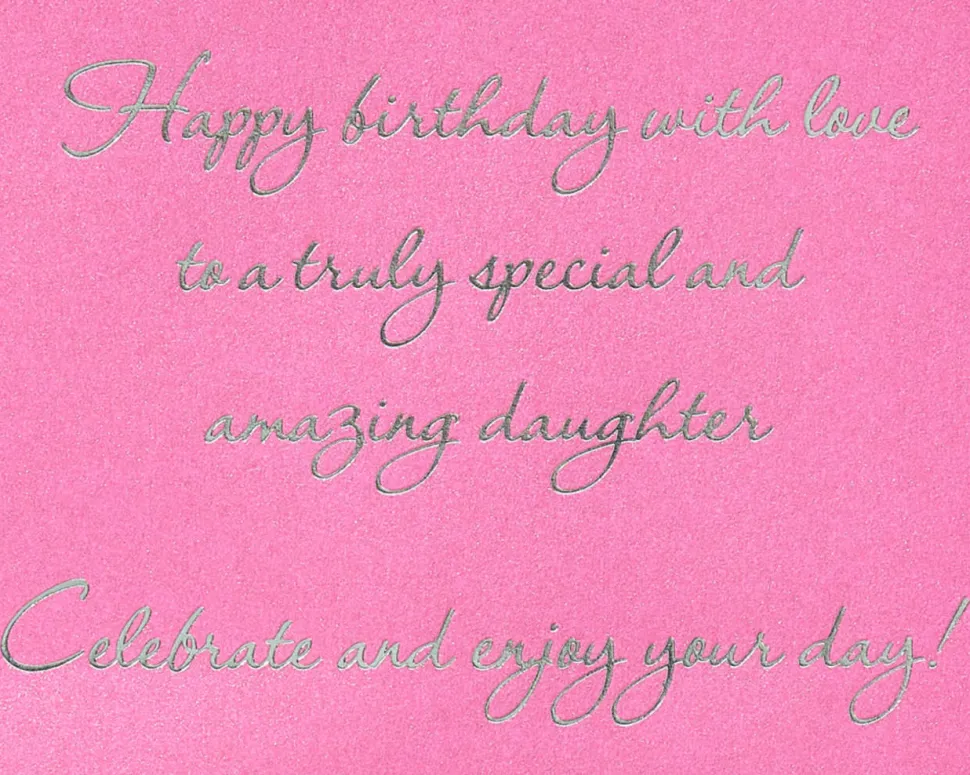 Fabric Gifts Birthday Greeting Card