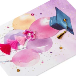 Fancy Hat Graduation Greeting Card