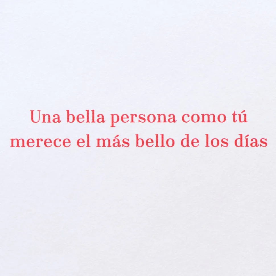 Feliz Cumpleaños Spanish Birthday Greeting Card