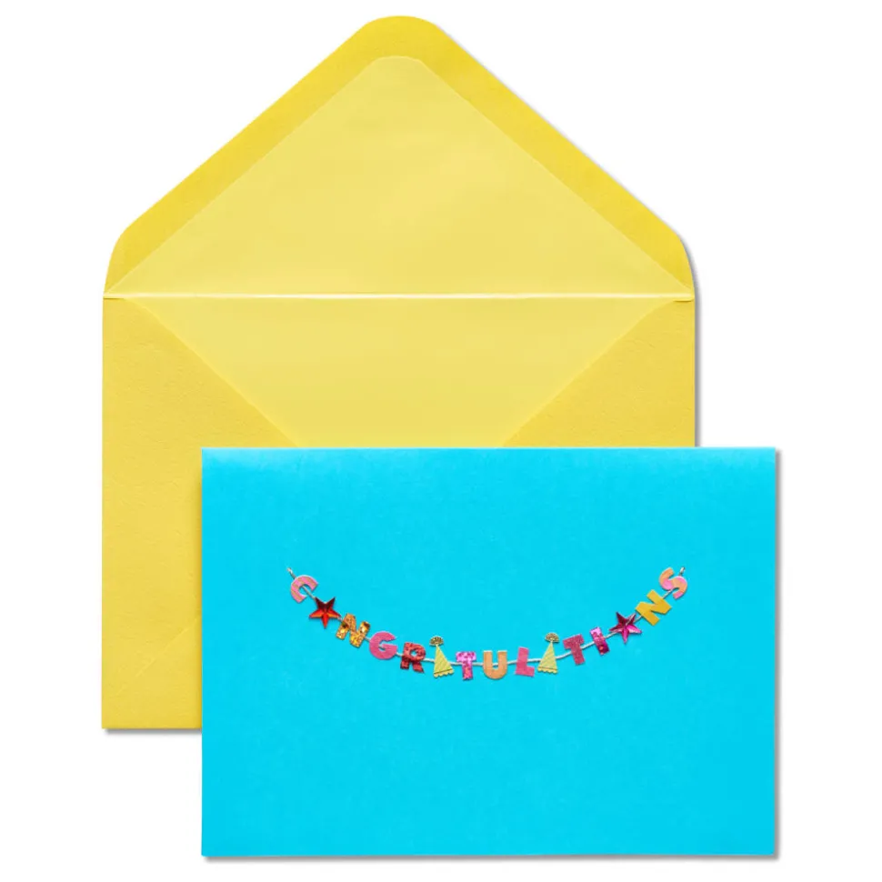 Festive Congratulations Greeting Card