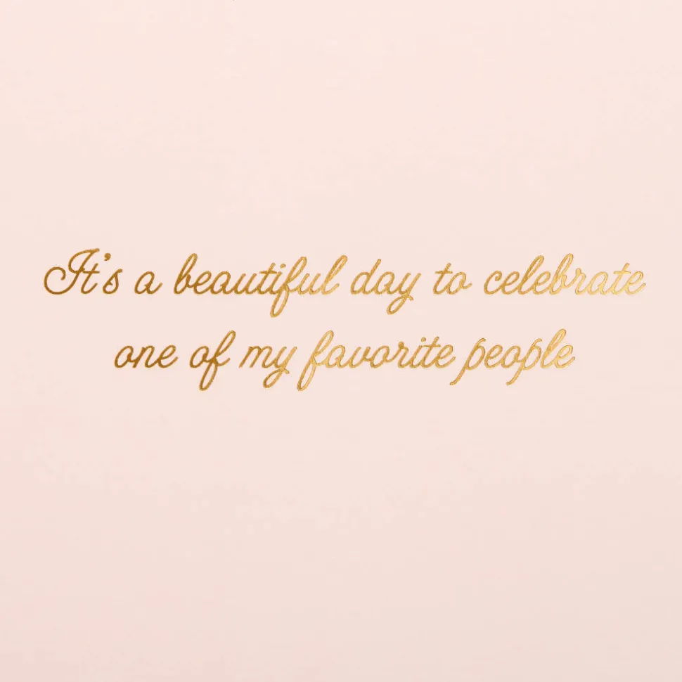 Floral Birthday Greeting Card