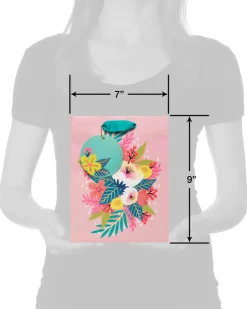 Floral Blossoms Medium Gift Bag, 1 Bag