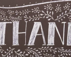 Floral Chalkboard Thank You Boxed Blank Note Cards with Envelopes, 14-Count