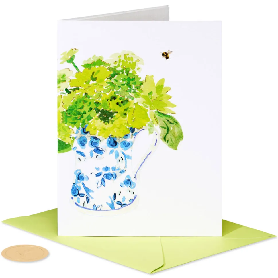 Florals Blank Greeting Card