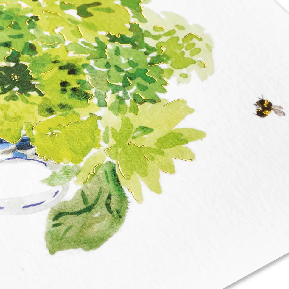Florals Blank Greeting Card