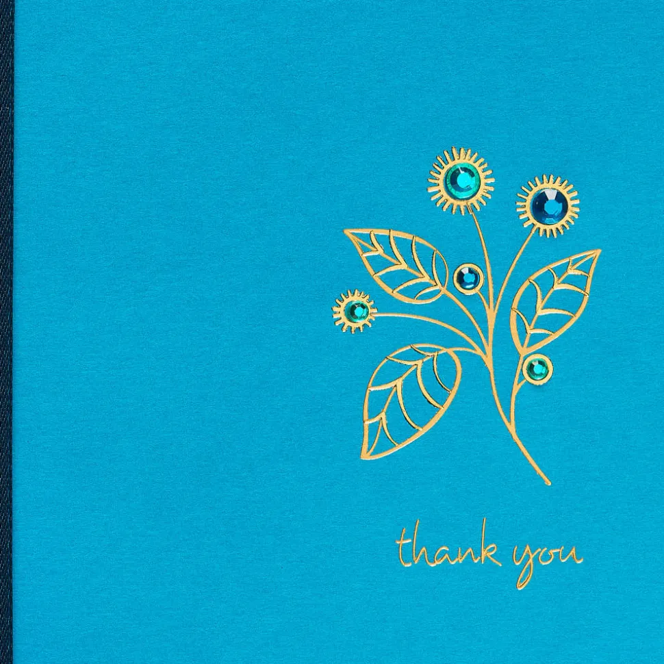 Flower Thank You Greeting Card