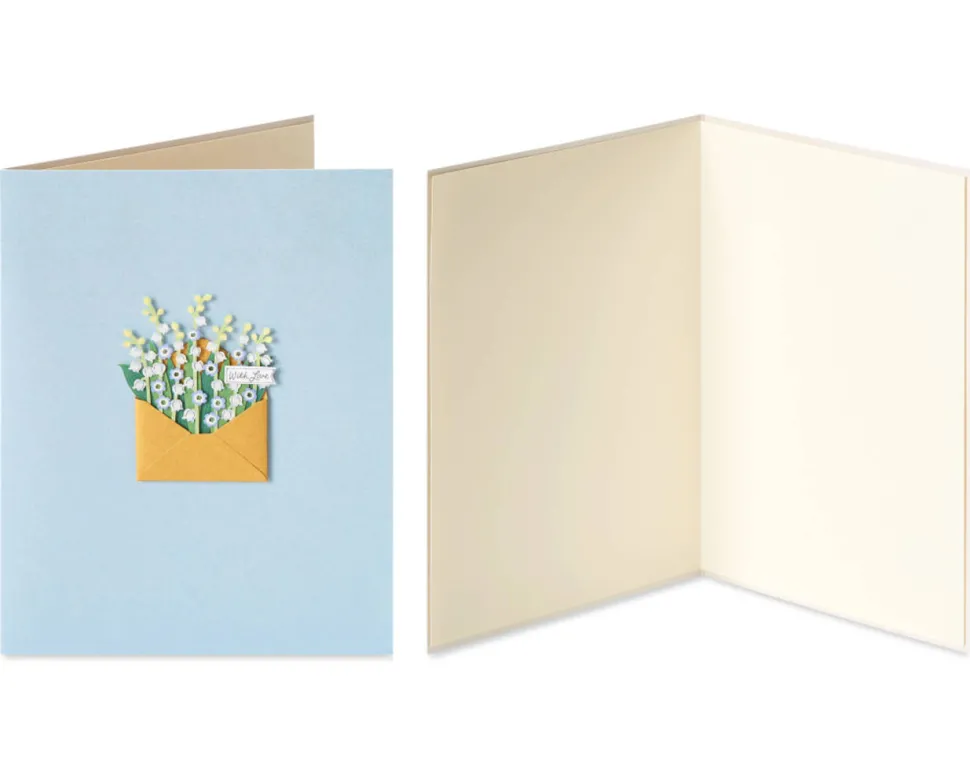 Flowers Blank Greeting Card Bundle, 2-Count