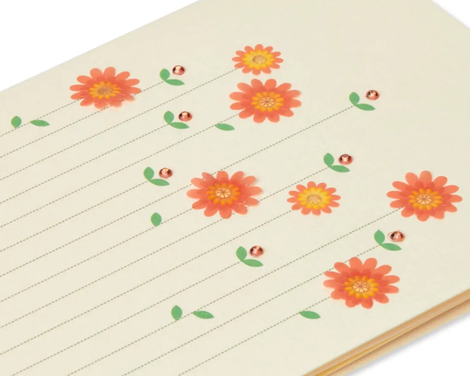 Flowers Thinking of You Greeting Card