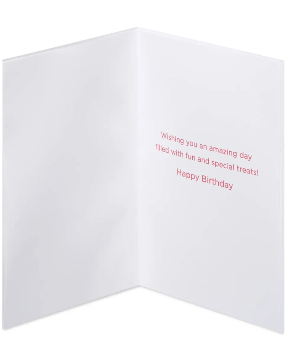 Fun and Special Treats Disney Birthday Greeting Card