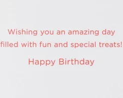 Fun and Special Treats Disney Birthday Greeting Card