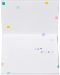 Funfetti Happy Birthday Greeting Card