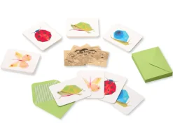 Garden Critters Keepsake Boxed Blank Cards and Envelopes, 20-Count