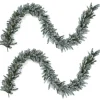 Garland Blue Spruce Frosted