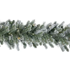 Garland Blue Spruce Frosted