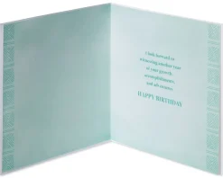 Generations in the Making Beaded Patterning Birthday Greeting Card