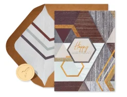 Geo Pattern Birthday Greeting Card