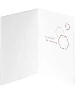 Geo Pattern Birthday Greeting Card