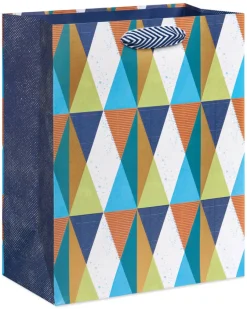 Geometric Pattern Large Gift Bag, 1 Bag