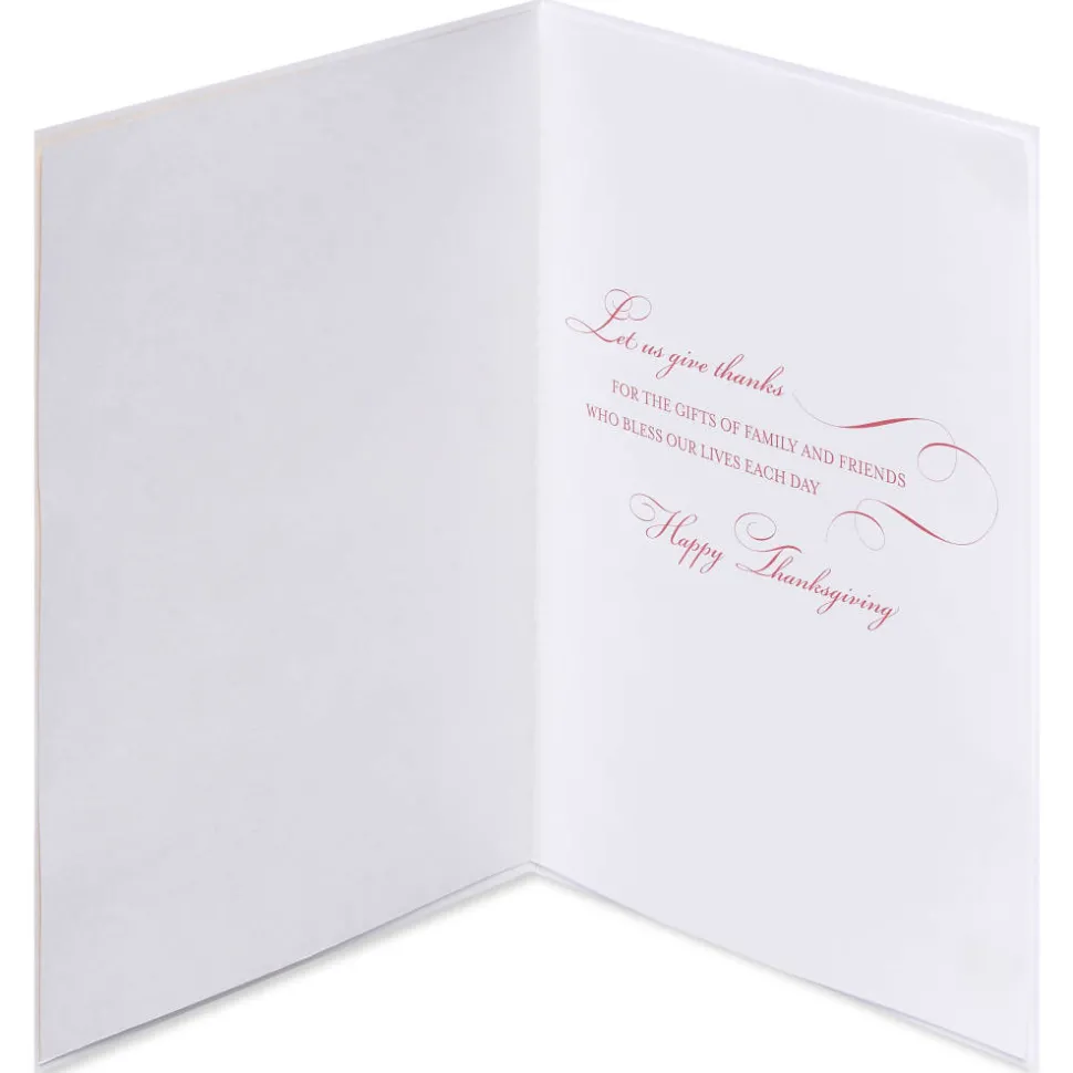 Gifts of Family and Friends Thanksgiving Greeting Card