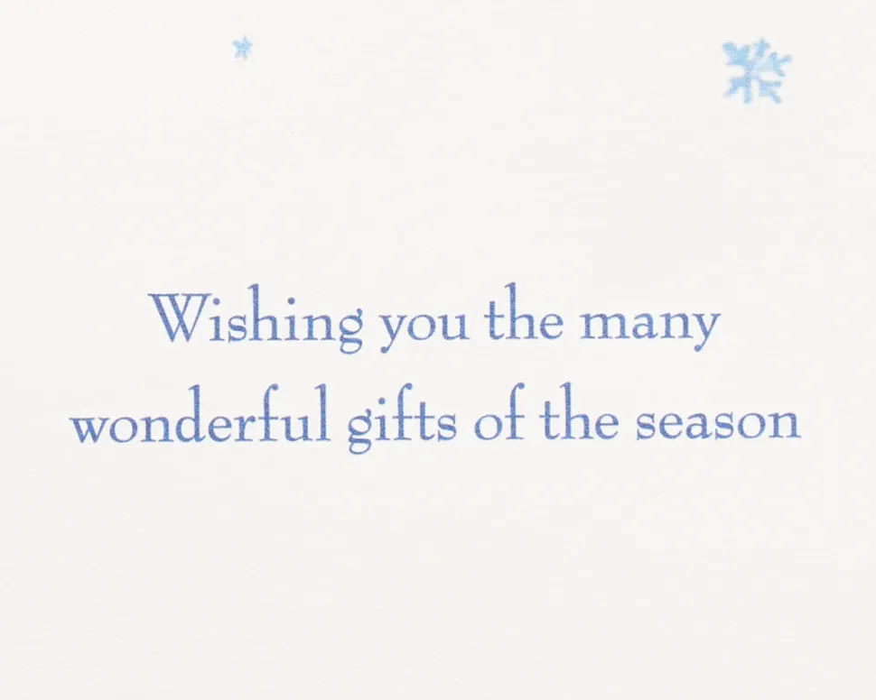 Gifts of the Season Christmas Greeting Card