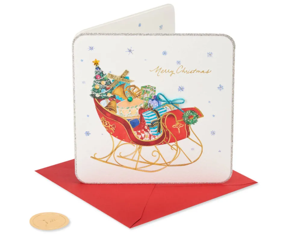 Gifts of the Season Christmas Greeting Card