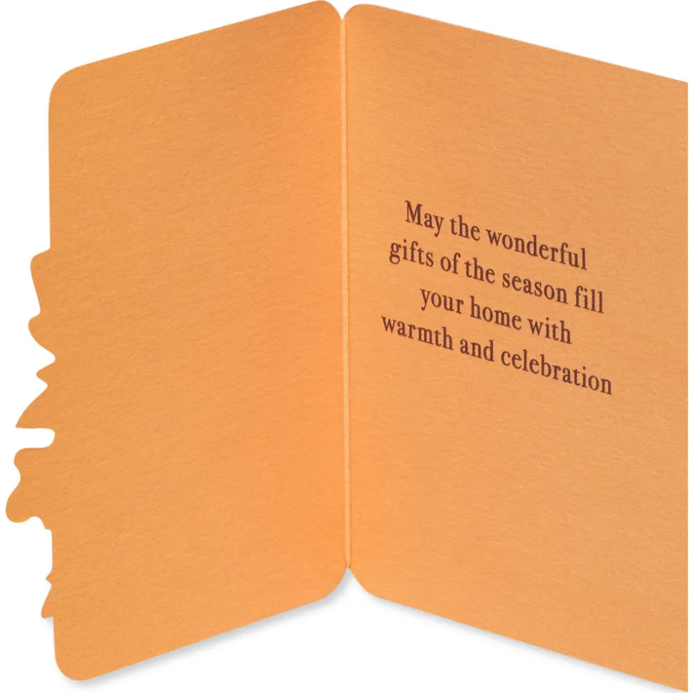 Gifts of the Season Displayable Thanksgiving Greeting Card