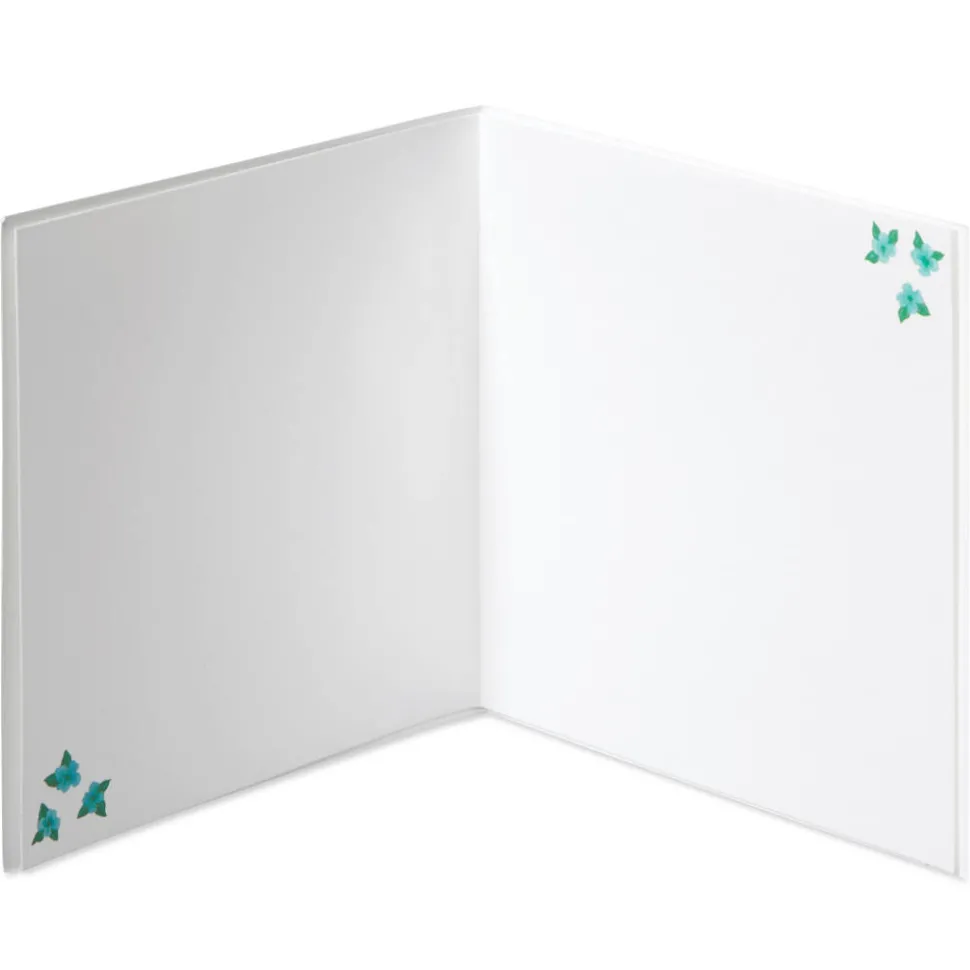Girl & French Bulldog Blank Greeting Card – Designed by Bella Pilar
