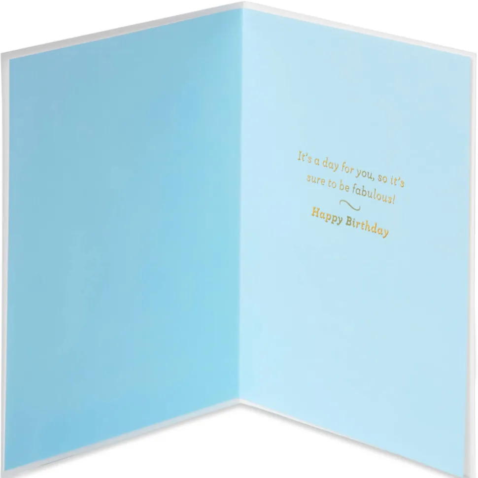 Girl Holding Cupcake Birthday Greeting Card- Designed by Bella Pilar