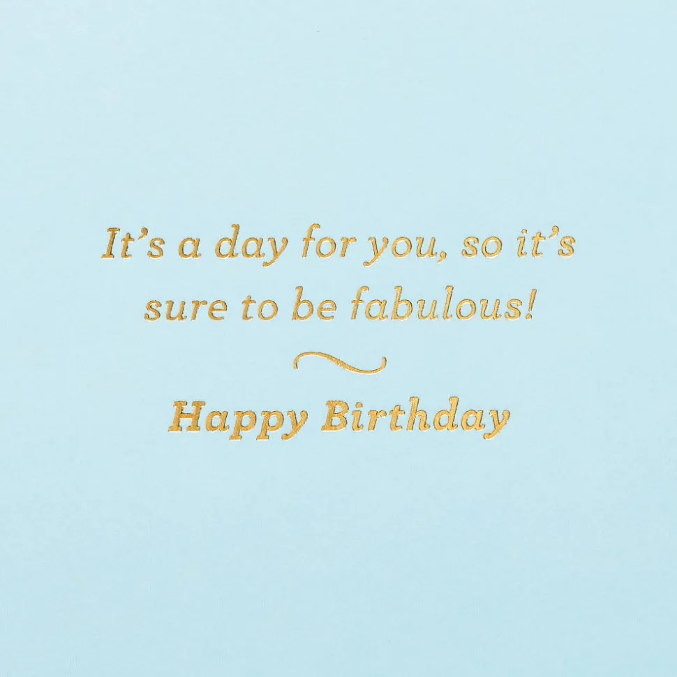 Girl Holding Cupcake Birthday Greeting Card- Designed by Bella Pilar