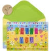 Glitter Hearts Thank You Boxed Blank Note Cards, 14-Count