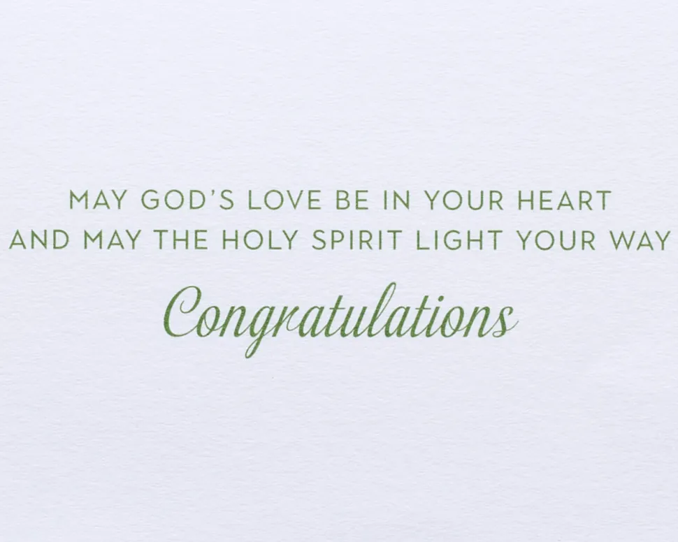 God’s Love Confirmation Greeting Card