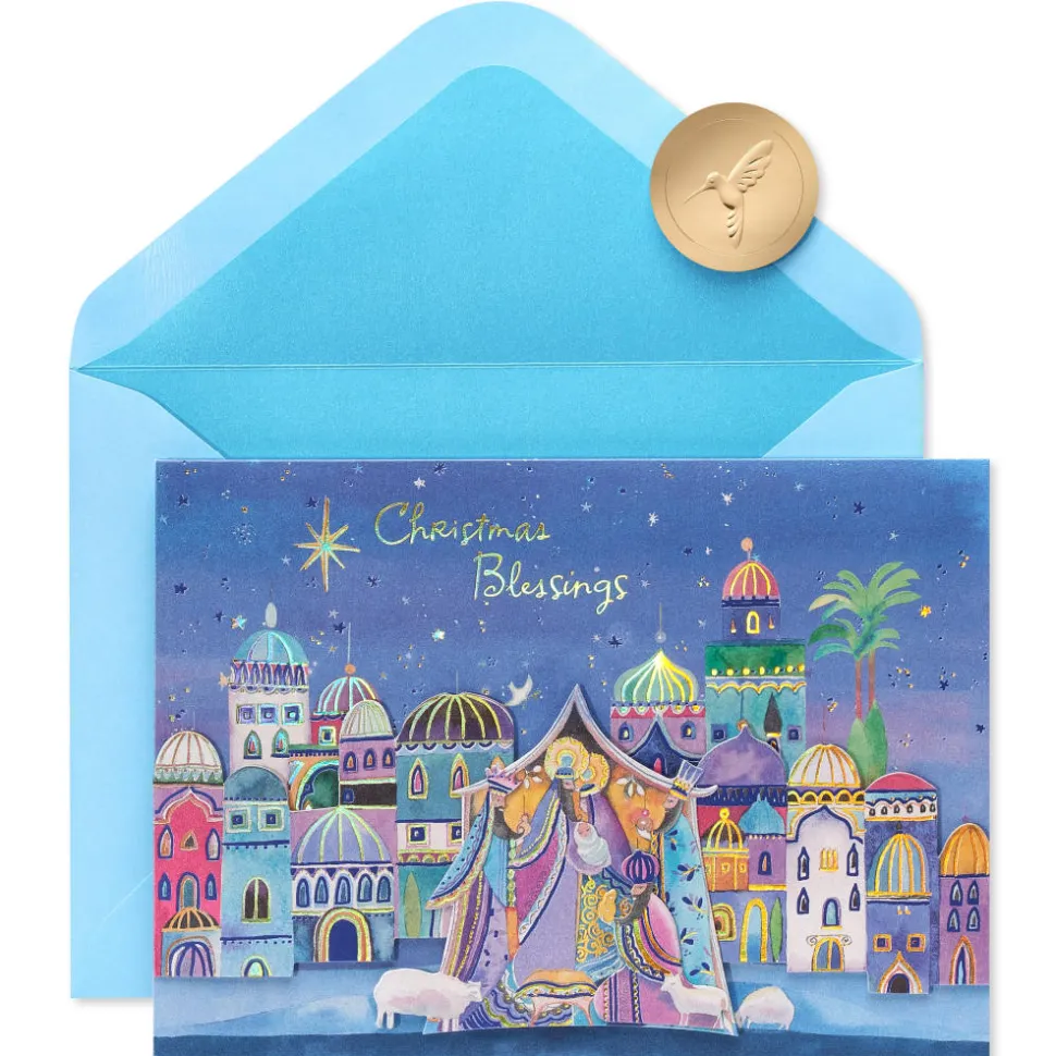 God’s Love Religious Christmas Greeting Card